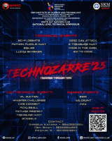 Technozarre'25 Technical Symposium Poster